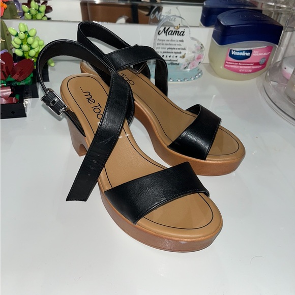 Me Too Chunky Block Heels - Picture 1 of 3